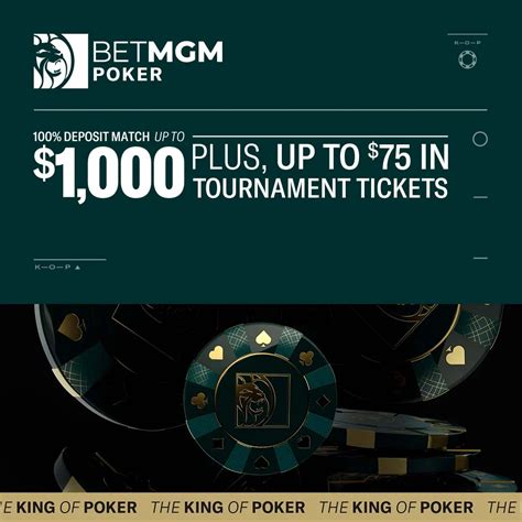 BetMGM Poker Bonus Code – BETMGMPOKERBONUS (NJ, MI, .